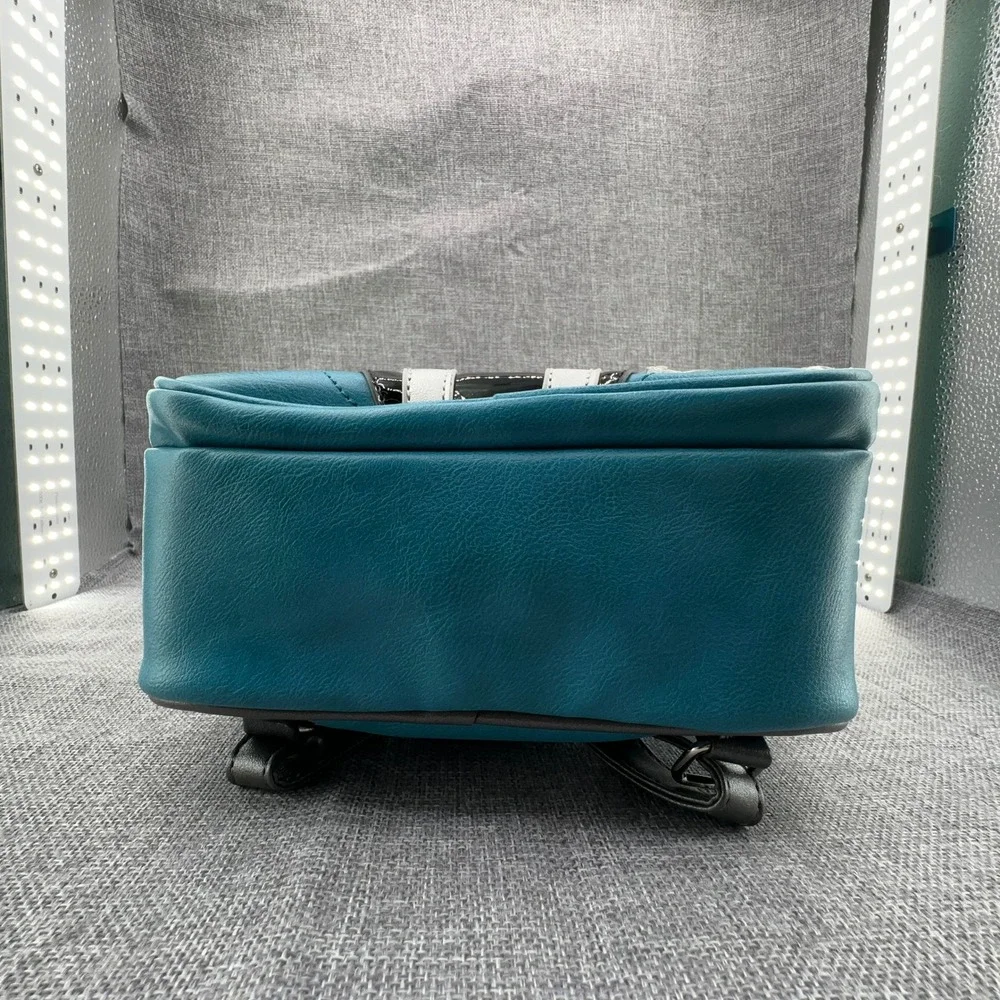 Star Wars Ahsoka Tano Mini Backpack Bioworld Teal Grey Cosplay Bag NEW